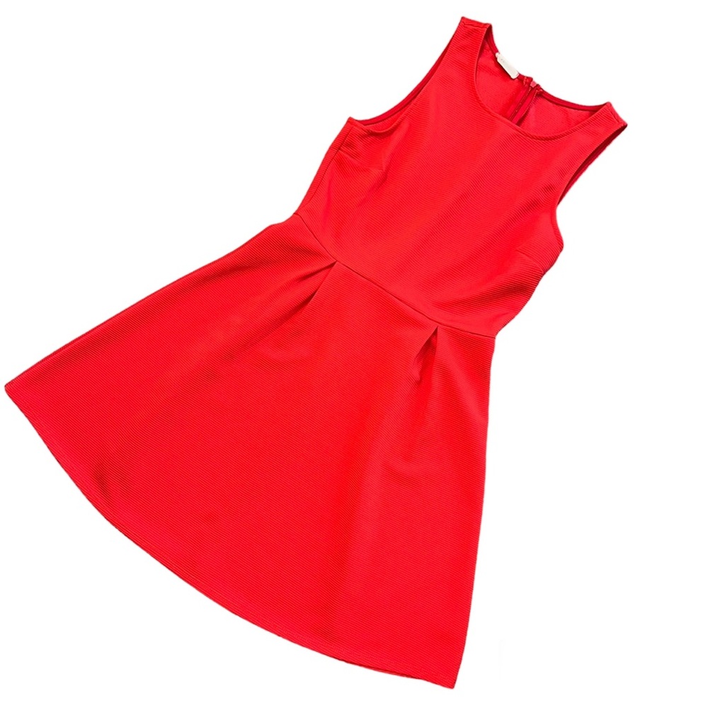 Everly Red Sleeveless Dress Size Medium